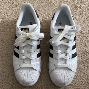 adidas black and white superstars